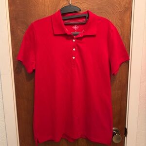St. John’s Bay Red Classic Polo Shirt